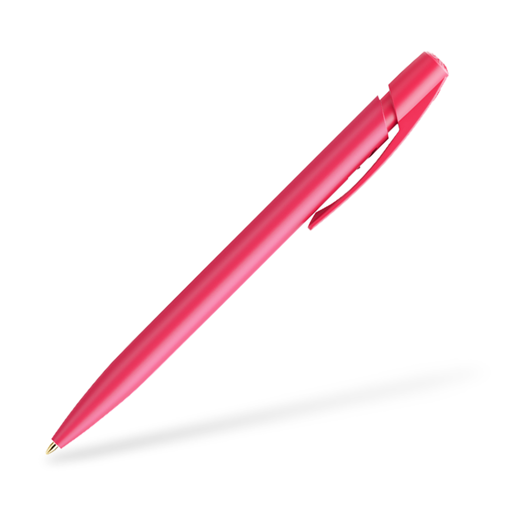 BIC Media Clic Druckkugelschreiber Fuchsia Clipansicht 270°