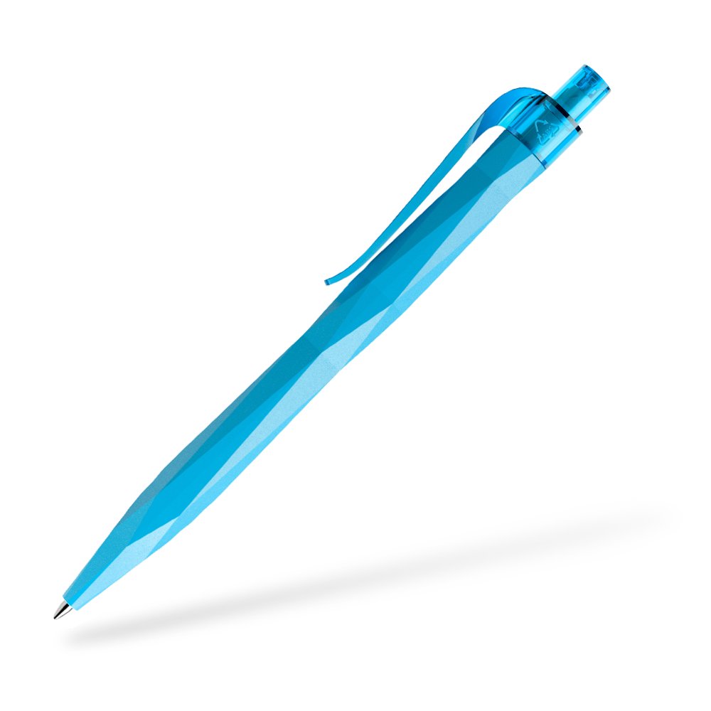 prodir QS20 Matt Kugelschreiber Seitenansicht Cyan M58