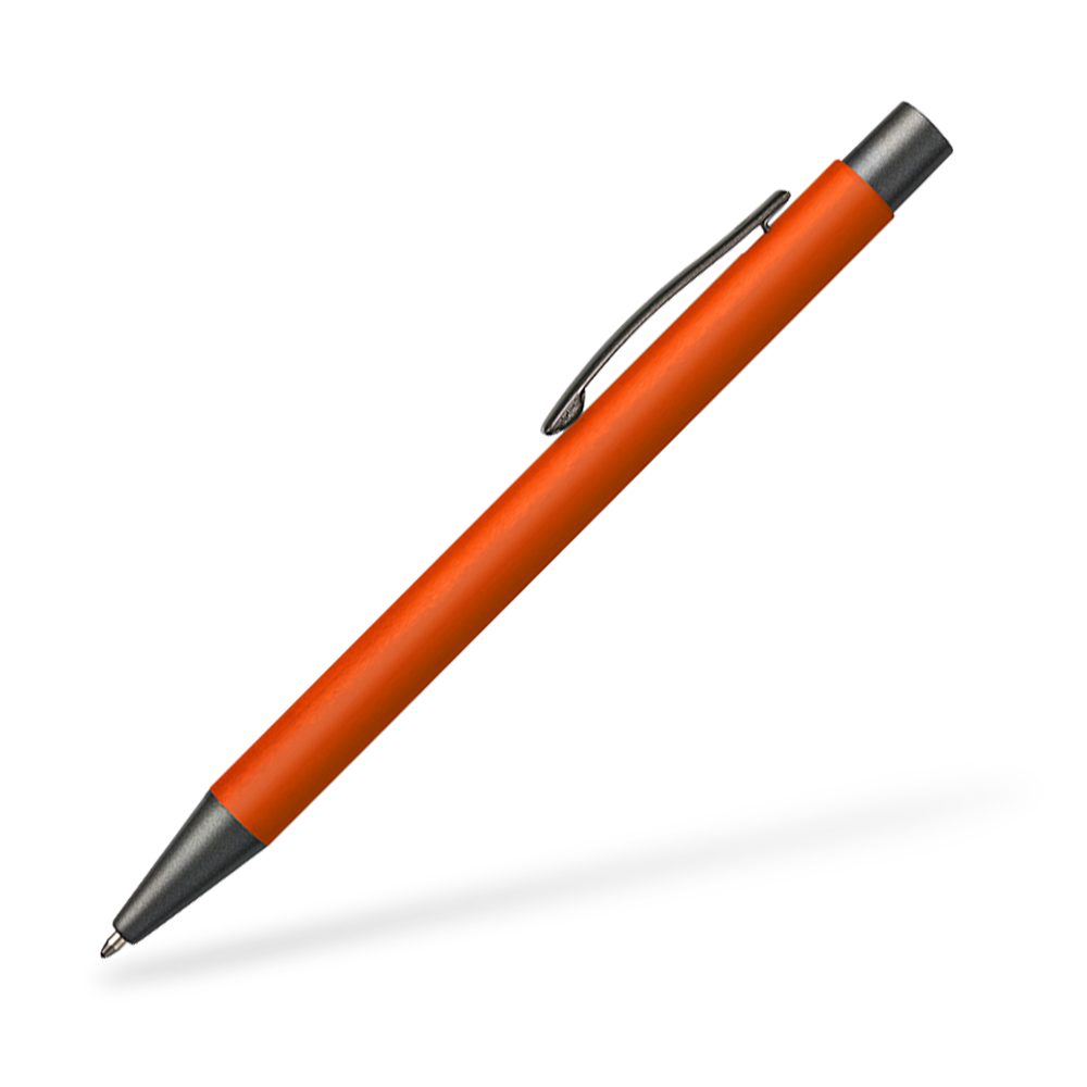 Goldstar Bowie LUM Kugelschreiber Seitenansicht Orange